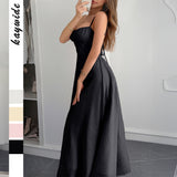 Dili Leisure Vacation Small Slings With Long Dress Dress Women's Dress 2025 Spring And Summer
