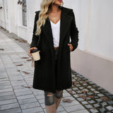 Dili 2025 Autumn And Winter Temperament Casual Loose Hooded Knit Coat Women's Clothing