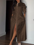Dili Casual Holiday Style Long Sleeves Long Sleeve Dress Dress Women's Dress 2025 Autumn And Winter
