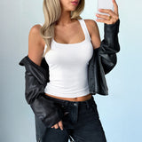 Dili Y2K Hot Babes Pure Summer T-Shirt Vest Women's Clothing 2025 Spring And Summer