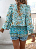 Dili Leisure Vacation Printed Long Sleeve T-Shirt Shirt Women's Winter 2025