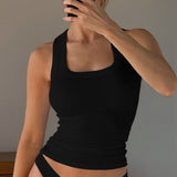 Dili Sports Yoga Clothes Small Sling Vest Women's Clothing 2025 Summer Wear Women