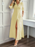 Dili Casual Holiday Style Long Sleeves Long Sleeve Dress Dress Women's Dress 2025 Autumn And Winter