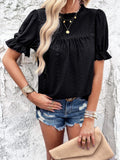 Dili Leisure Vacation Short Sleeve T-Shirt T-Shirt Shirt Women's Winter 2025