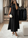 Dili Evening Dress Elegant Short-Sleeved Dress Dress Women's Dress 2025 Autumn And Winter