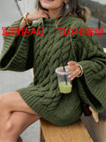 Dili Casual Holiday Wool Long-Sleeved Coat Sweater Women's Clothing 2025 Autumn And Winter