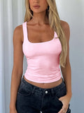 Dili Y2K Hot Babes Pure Summer T-Shirt Vest Women's Clothing 2025 Spring And Summer