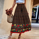 Independent Research And Development Design Of Large Skirts 2025 Summer Leisure Holiday Skirt