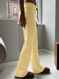 Dili Yoga Sports Solid Color Belt Casual Pants Pants Women's Winter 2025
