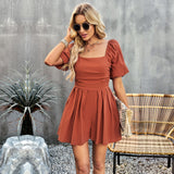 Dili Women's Solid Color Jumpsuit Women 2025 Summer Temperament Commuting Collar Jumpsuit Pants