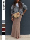 Dili Casual Simple Long-Sleeved High-End Coat Sweater Women's 2025 Autumn And Winter
