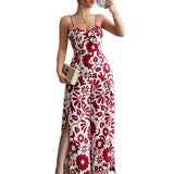 Dili 2025 Spring And Summer Temperament Elegant Kinesipress Small Sling Wide Leg Long Trousers Women's Clothing