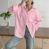 Dili Leisure Vacation Summer Striped Long Sleeves Arma Shirt Women's Winter 2025