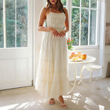 Dili Vacation Leisure Wind Sexy Hanging Neck With Dress Woman 2025 Spring And Summer