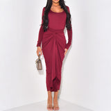 Dili Elegant Evening Dress Senior Long Dress Dress Dress Women's Dress Winter 2025