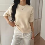 Dili Casual Holiday Atmosphere With Long-Sleeved Women's Sweater Women's Clothing 2025 Autumn And Winter