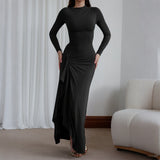 Didi Y2K Hot Girl Style Short-Sleeved Dress Dress Women's Clothing 2025 Autumn And Winter