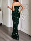 Dili Elegant Evening Dress With Chest Sexy Dress Dress Women's 2025 Autumn And Winter
